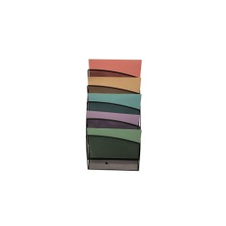 Présentoir de documents mural 5 cases