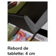 Présentoir mobile 5 tablettes