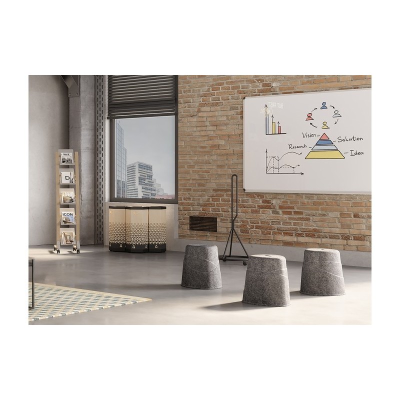 Chariot de Rangement Tabouret – Mobile, 6 Places, Recyclable | Agenc'Mag