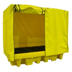 Bac de stockage fermé 2 cuves ou 8 fûts