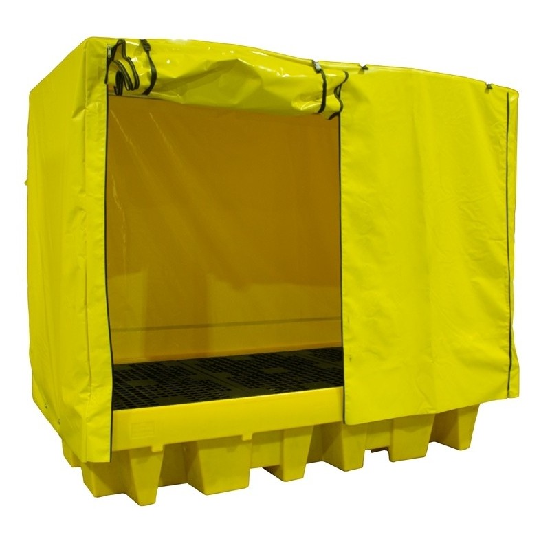 Bac de stockage fermé 2 cuves ou 8 fûts