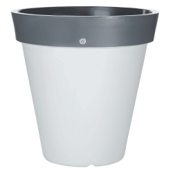 Pot rond DÉCO BICOLOR