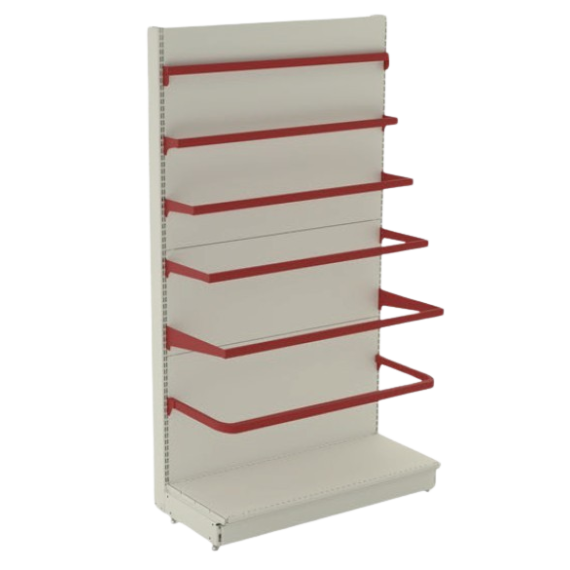 Barre de charge pour gondole