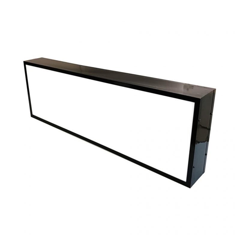 Lightbox Lumineuse Pro - Cadre Alu 130mm | AGENC'MAG