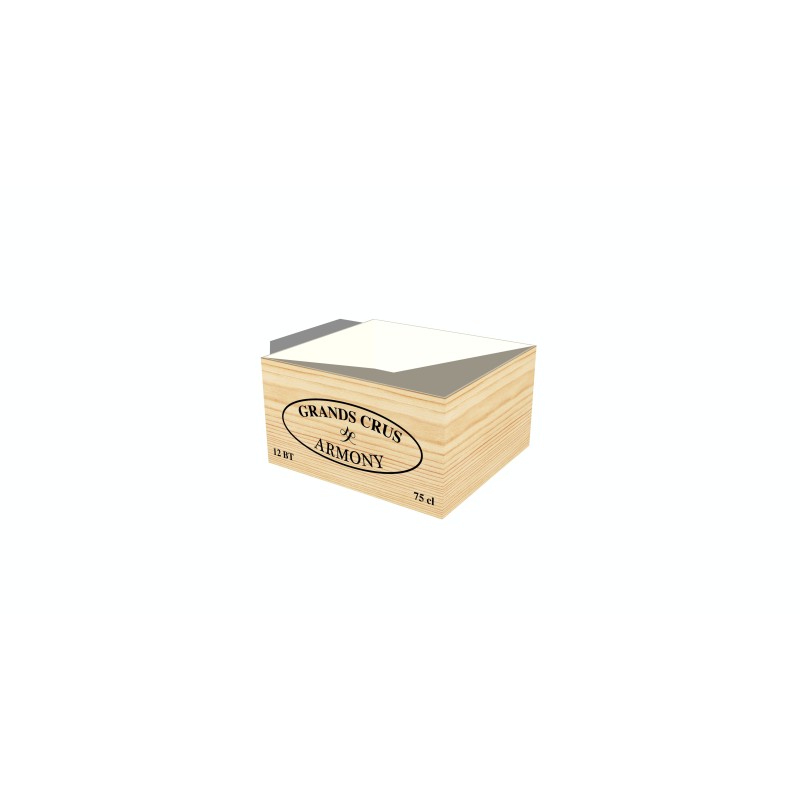 Caisse Décorative Vin Personnalisable Oregon | AGENC'MAG