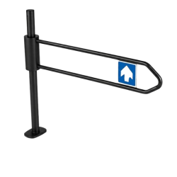 Portillon extensible de magasin thermolaqué