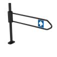 Portillon extensible de magasin thermolaqué
