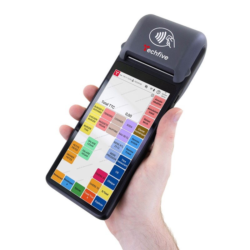 Mobile (ECR76) - Caisse enregistreuse tout-en-un avec paiement intégré