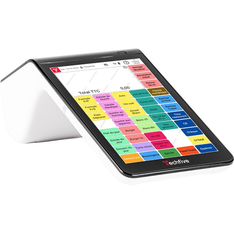 Compacte (ECR80) - Caisse tactile avec paiement intégré et afficheur client