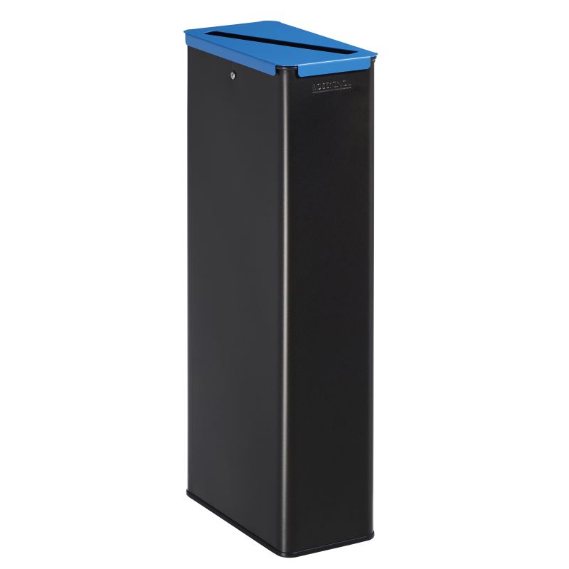 Poubelle de tri sélectif en acier 20, 40 ou 60 litres Calitri