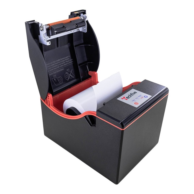 Pack imprimante thermique autocollante 80 mm avec 3 bobines