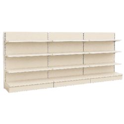 Kit gondole murale de magasin 3 m – Hauteur 1615 mm