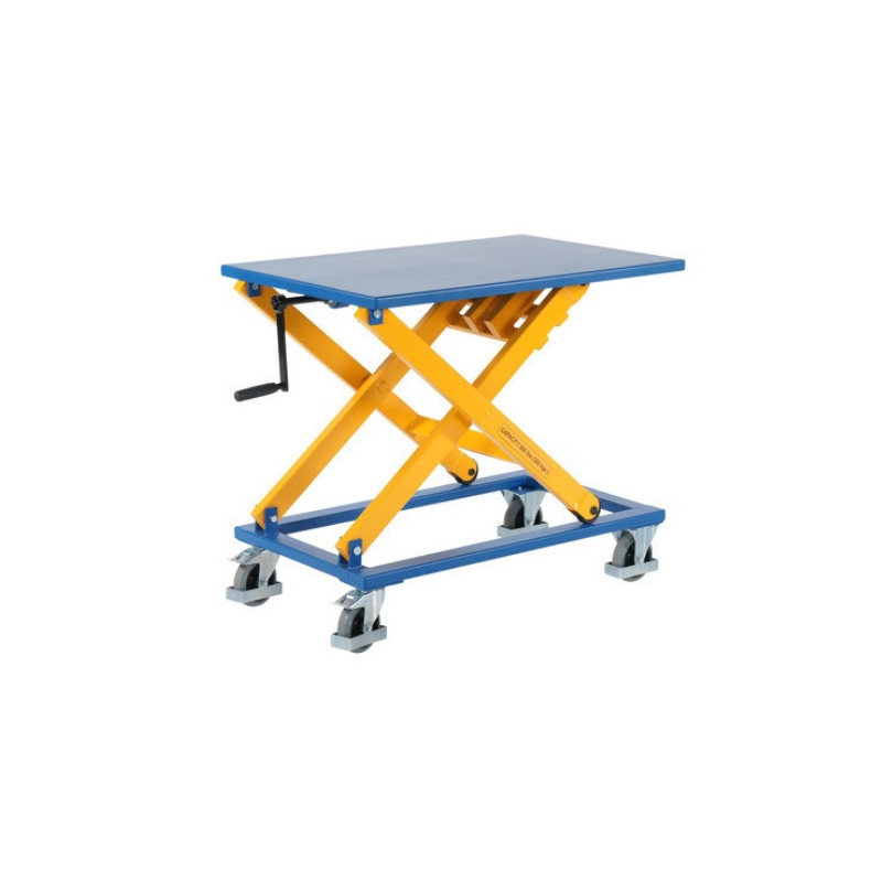 Table élévatrice manuelle