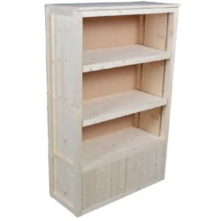 Armoire basse bois clair