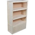 Armoire basse bois clair