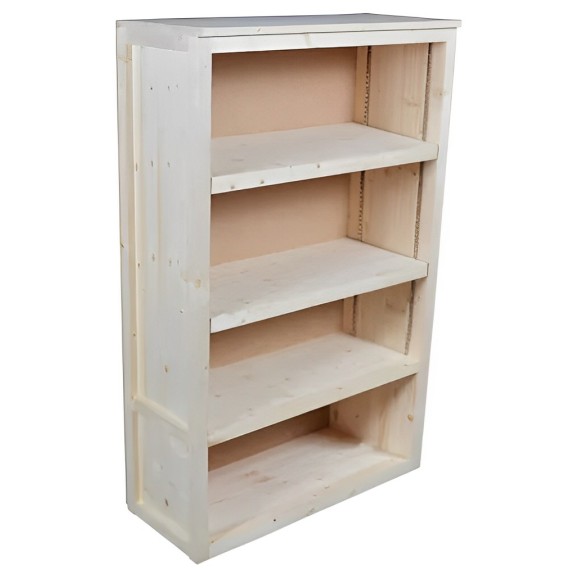 Armoire basse bois clair