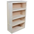 Armoire basse bois clair