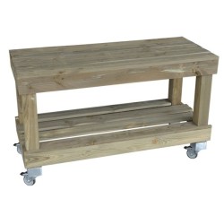 Table basse en bois avec ou...
