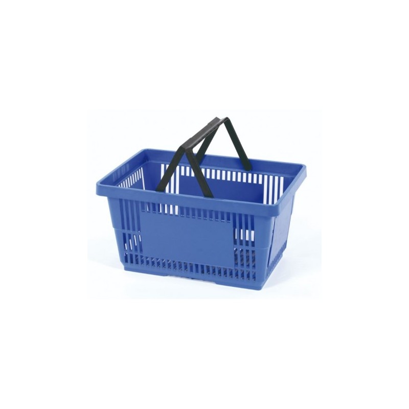 Panier magasin 2 anses 22 litres