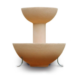 Jardinière cascade 2 vasques