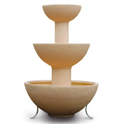 Jardinière cascade 3 vasques