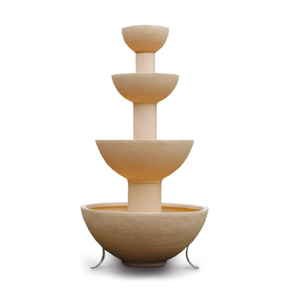 Jardinière cascade 4 vasques