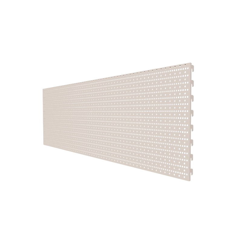 Fond tôle perforé Blanc RAL9001