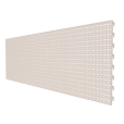 Fond tôle perforé Blanc RAL9001