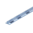 Rail étroit adhésif transparent