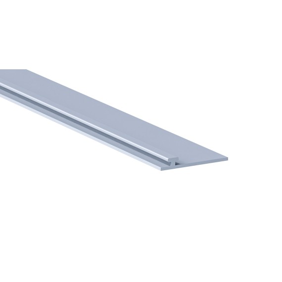 Rail magnétique large gris