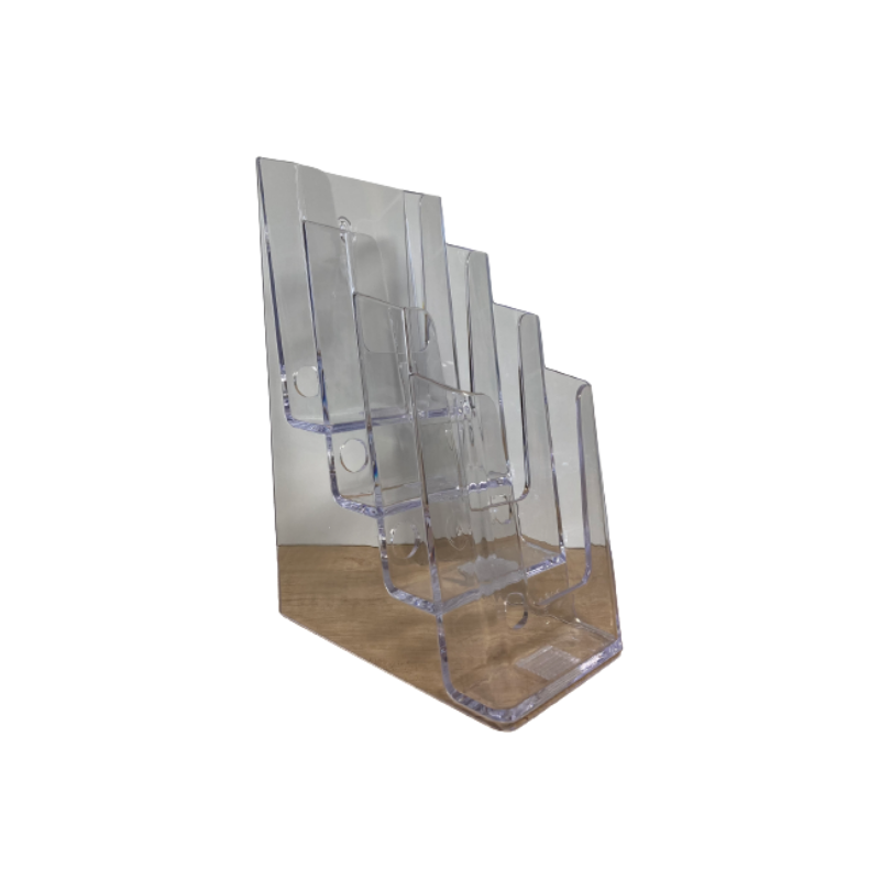 Porte brochure 4 niveaux