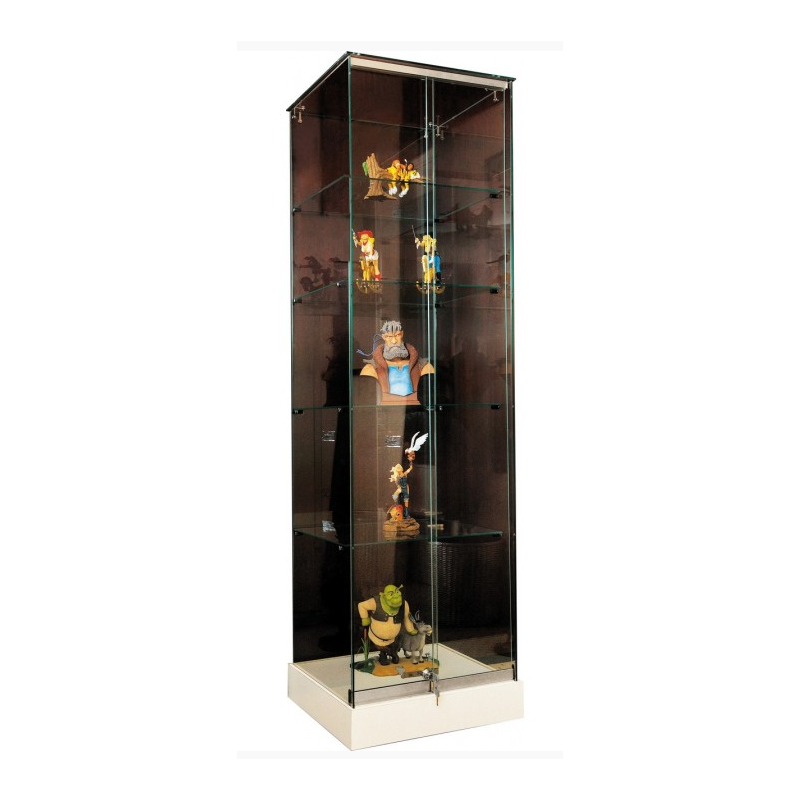 Vitrine d'exposition avec éclairage