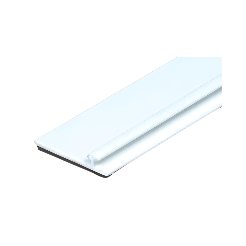 Rails magnétiques BLANC pour gondole de magasin | Equipement Magasin