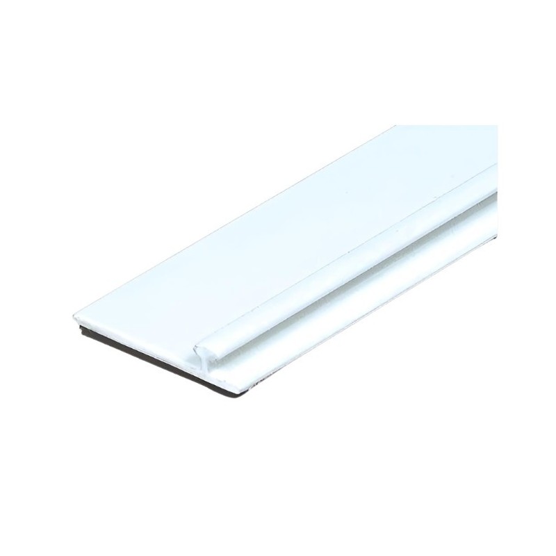 Rails magnétiques BLANC pour gondole de magasin | Equipement Magasin
