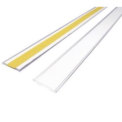 Porte étiquette adhésif transparent h30