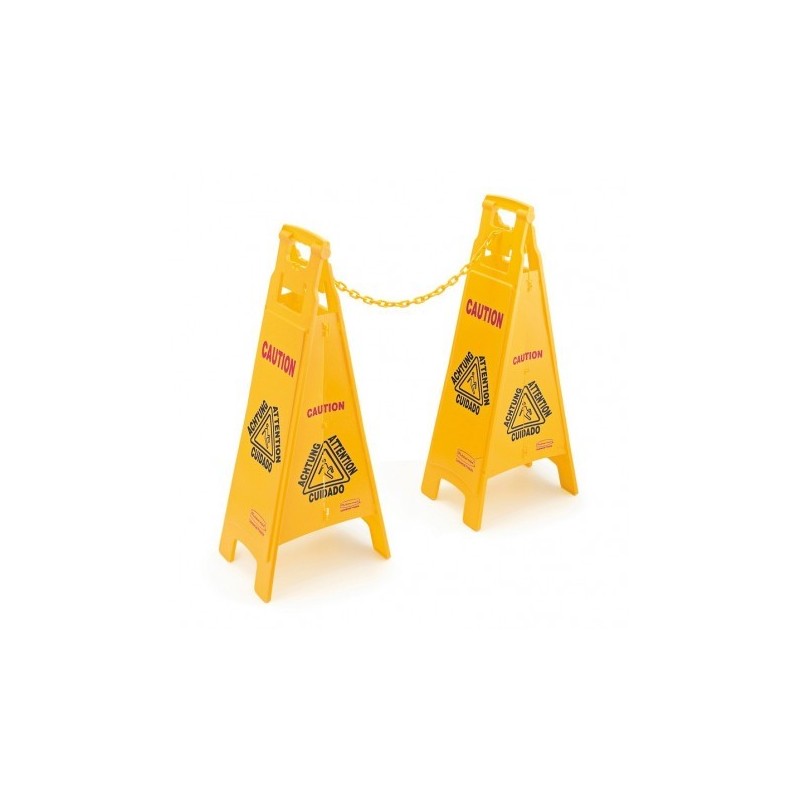 Chaîne en polyéthylène pour chevalet de signalisation intérieur au sol