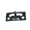 Pied métal et plastique pour rayonnage rack galvanisé