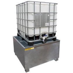 Bac de stockage pour cuve de 1000 litres