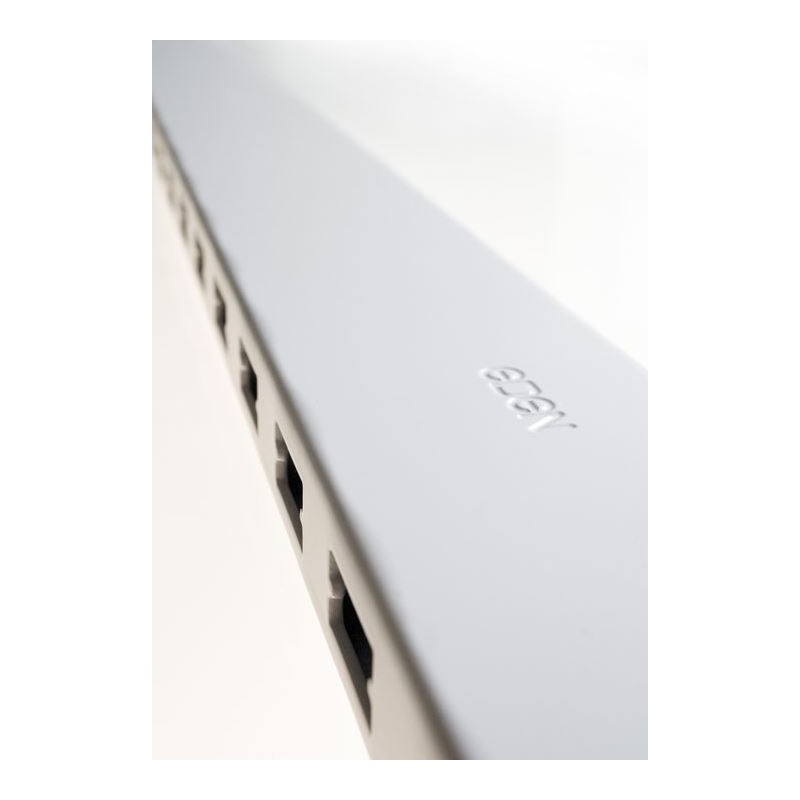Montant de gondole blanc - Hauteur jusqu'à 2200 mm