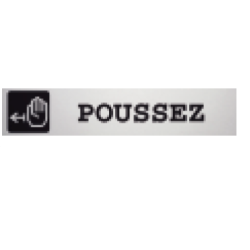Signalétique Alu Brossé Picto