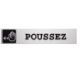 Signalétique Alu Brossé Picto