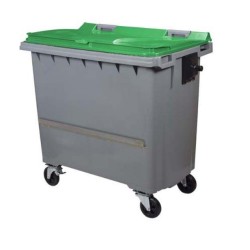 Conteneur Korok 4 Roues 770L Avec Barre