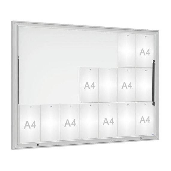 Vitrine extérieure Classique anodisée