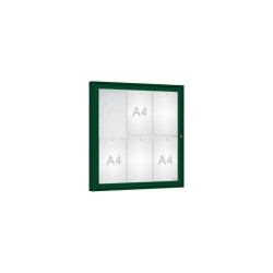 Vitrine extérieure Classique peinte
