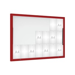 Vitrine extérieure Classique peinte