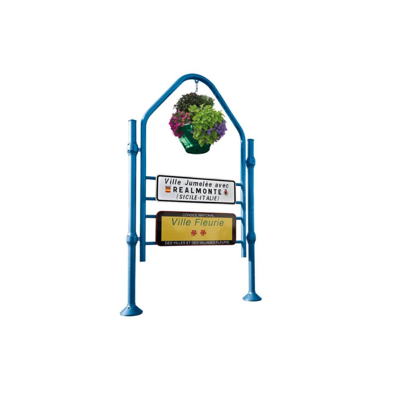 Panneau entrée de ville Province