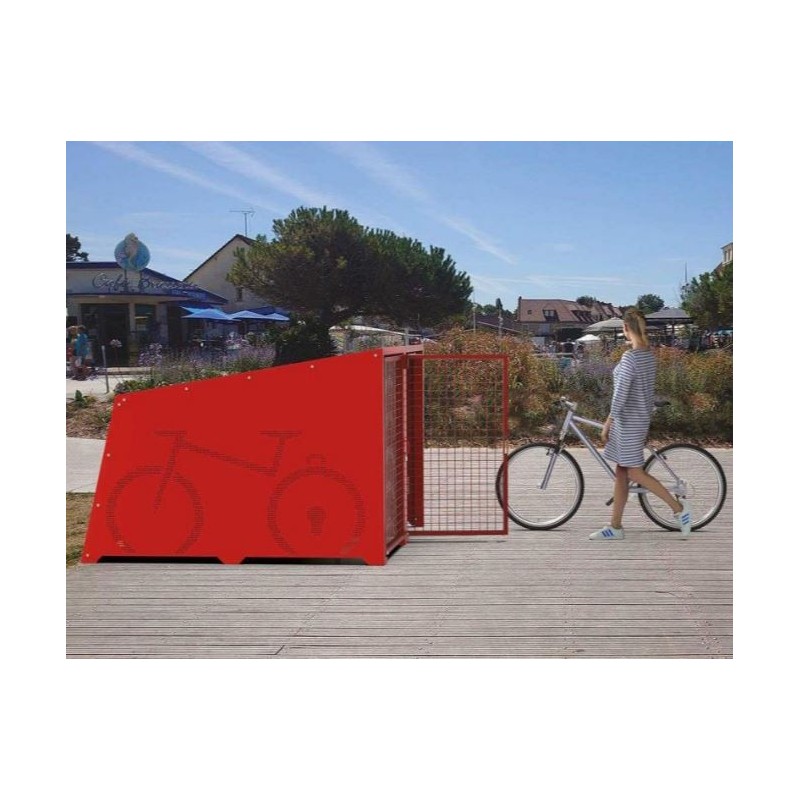 Box sécurisés individuel vélos et motos - Mobilier urbain - Agenc-Mag
