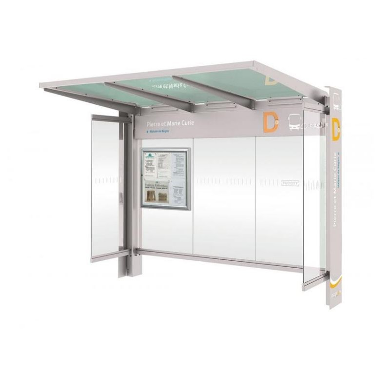 Abri bus design - Station de bus "Venise" | Procity | Agenc-Mag