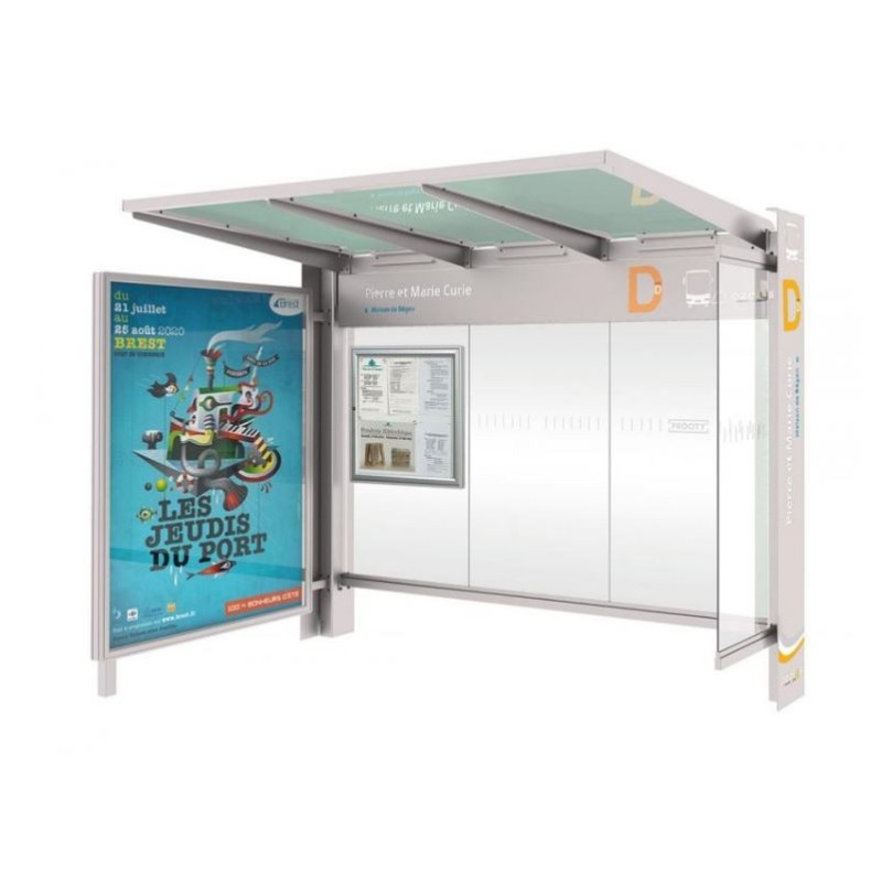 Abri bus design - Station de bus "Venise" | Procity | Agenc-Mag