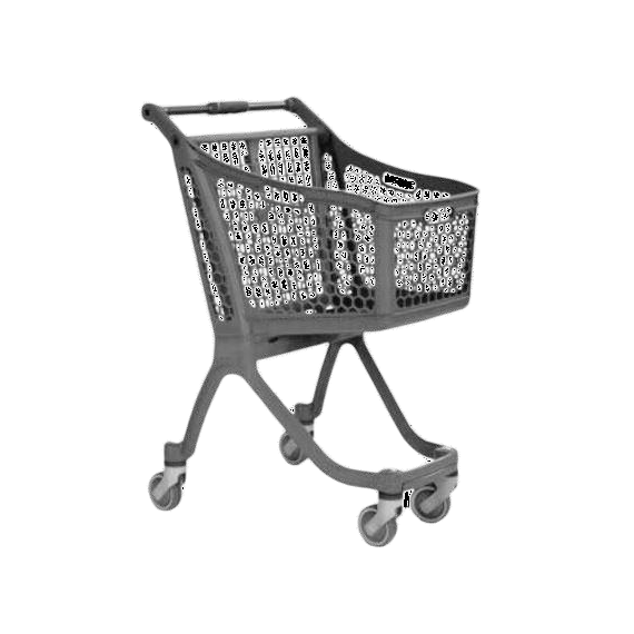 Chariot libre-service 75L